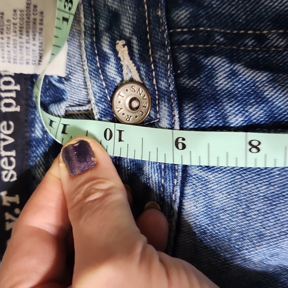 Vintage Embroidered y2k butterfly jeans. Top listed seperately - Picture 7 of 10